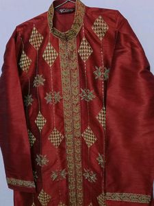 ROSHAN Men's Ethnic Embroidery Kurta