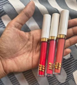 Set of 3 Liquid Lipsticks