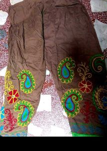 Embroidered Palazzosalwar Pants