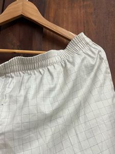 Lightweight Plaid Casual Shorts
