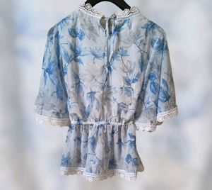 Floral Top (Size:M)