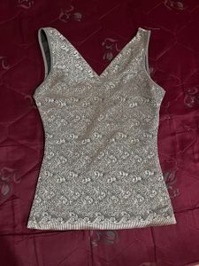 Elegant Lace V-Neck Tank Top