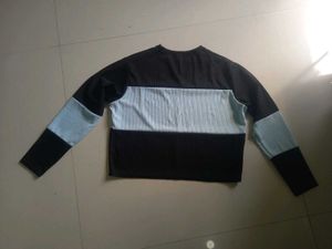 Colorblock Knit T-shirt