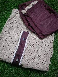 Elegant Printed Kurta Set