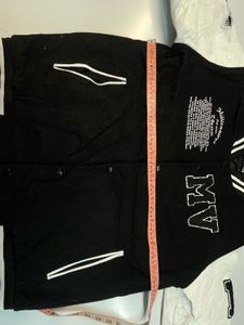 heavy Varsity Jacket with "Millionaire Vision"