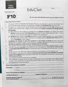 NTA NEET Abhyaas 20 Mock Papers Special Edition 2