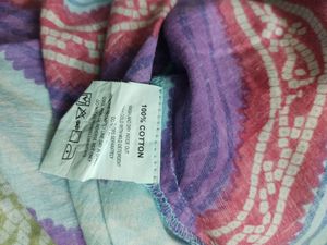 Jaipur Kurti Multicolored Diagonal Striped Kurta