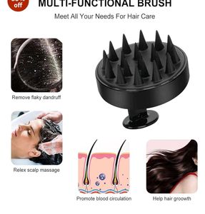 Hair Scalp Massager Shampoo Brush New Wdt Tag