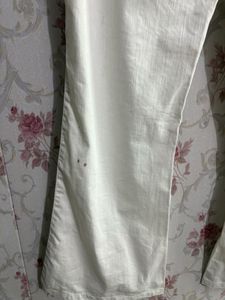 White Flare Jeans