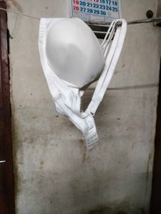 White Padded Bra