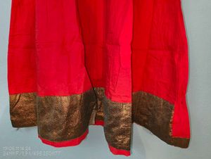 Red Anarkali