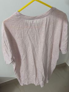Light Pink Marled T-Shirt
