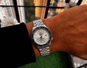 Seiko Red Dial Watch
