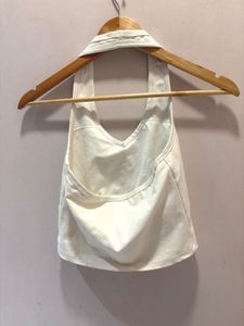 Elegant Halter Neck Crop Top