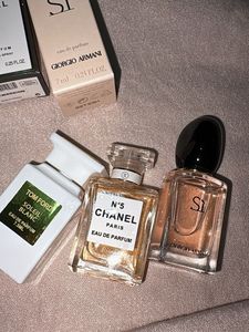 combo of three expensive perfumes