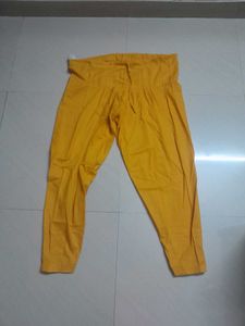 Orange Kurta Set with Yellow Dupatta