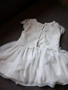 Elegant White Lace Dress