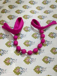 handmade beads necklace