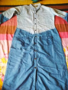 Denim Kurti Like New Festival Price 350