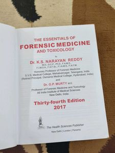 The Essentials of Forensic Medicine &amp; Toxicology