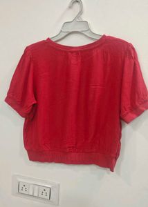 Maroon Sleeve Top...