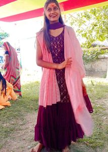 Beautiful Ethnic sarara Set with Dupatta