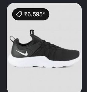 Nike Men's Black Darwin Sneakers(Original FYI)