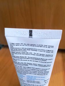 Z Block Zinc Oxide Sunscreen Gel SPF 50+