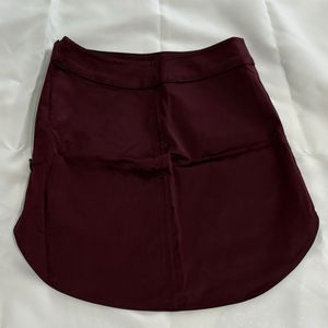 Maroon Mini Skirt🤎