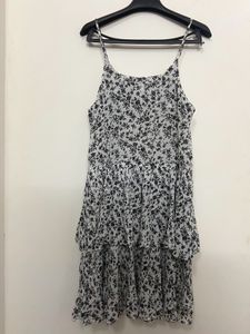 Floral Tiered Mini Dress