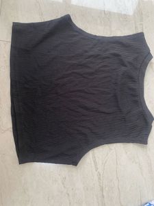 black tank top