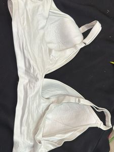 White Comfort Bra