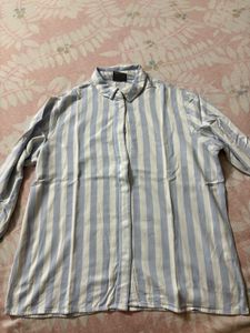 Classic Striped Button-Up Shirt