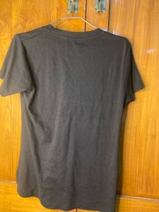 Be Happy Black T-Shirt