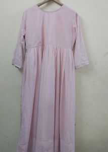 Beautiful Pink Embroidered Gown