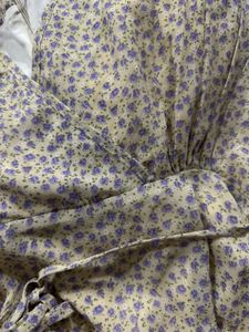 Floral Midi Wrap Dress