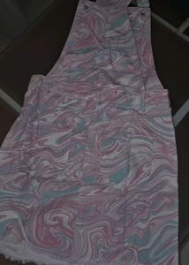 Printed Denim Overalls ✨️🌸🎀