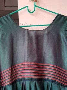 Floral Teal Kurta