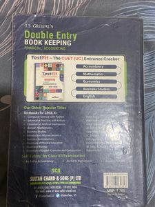 T.S. Grewal Double Entry Book Keeping Class XI