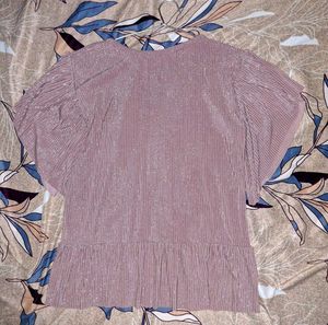 Beautiful pink shimmer top