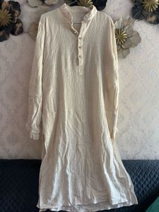 Men's Cream Kurta