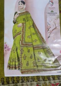 Cotton festive saree 🥻