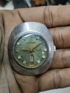 Rare Omax Crystal Automatic watch