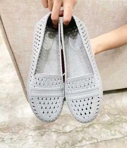 Stylish Grey Cutout Loafers