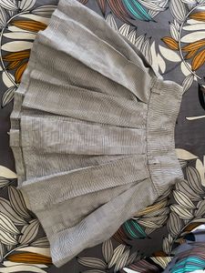 Plaid Pleated Skirt
