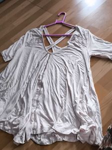Flowy Baby Pink Tunic Top ....Never Used ...