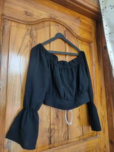 Beautiful Black Crop Top