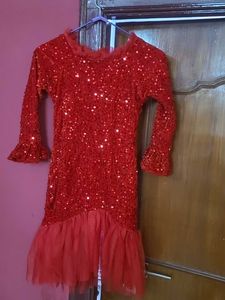 red dress