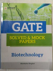 GATE Biotechnology Solved Papers