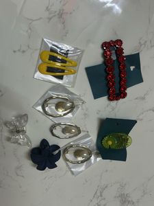 Assorted Hair Clips &amp; Barrettes Set